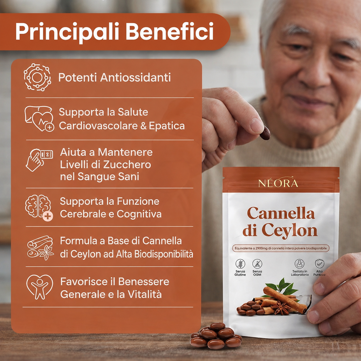 NÉROA – Cannella di Ceylon biologica premium